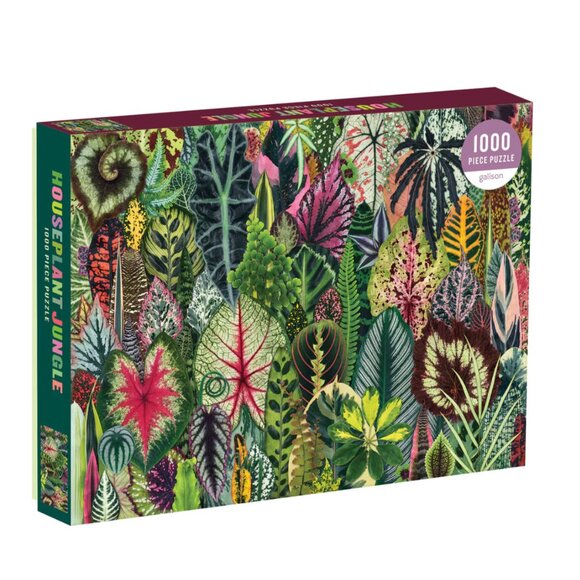 'HOUSEPLANT JUNGLE’ JIGSAW PUZZLE 1000 PIECES - TROY LITTEN | GALISON - Picture 4 of 8